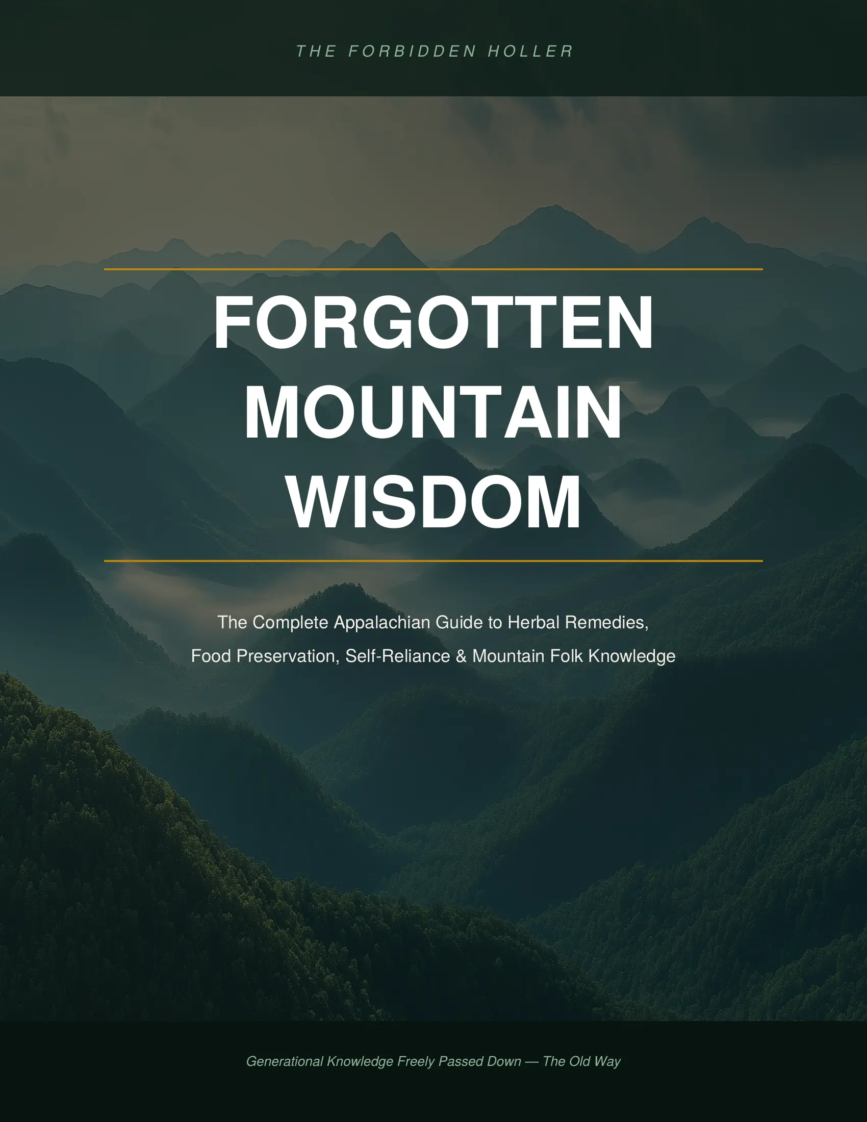 Forgotten Mountain Wisdom ebook cover